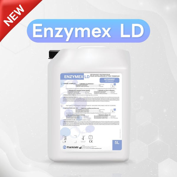 ENZYMEX LD 5L - Detergent lichid multienzimatic pentru masini de spalat automate si cu imersie