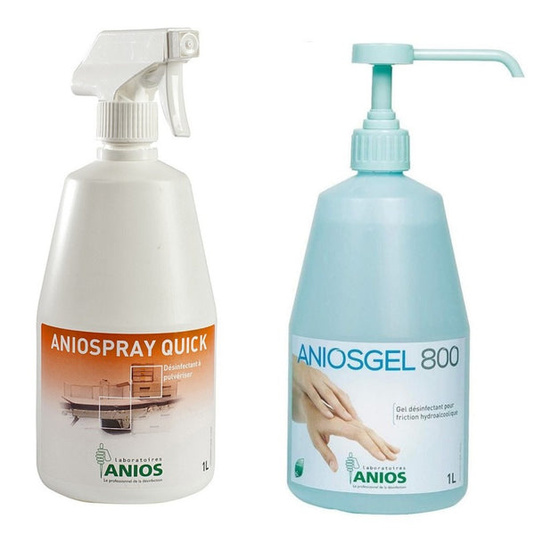 Pachet Aniosgel 800 + Aniospray Quick 1 l