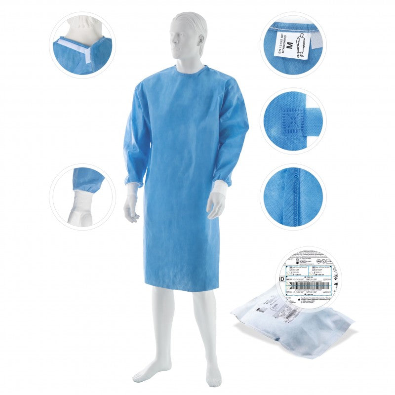 Halat Chirurgical STANDARD, Steril, Diferite Dimensiuni, 1Bucată  - MATODRESS