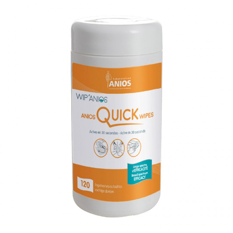 ANIOS QUICK WIPES - Servetele Dezinfectante pentru Dispozitive Medicale (120 buc)