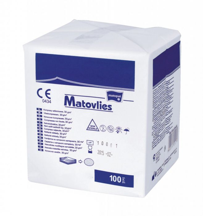 Comprese din Material Netesut, Nesterile, Diferite Dimensiuni, 100Bucăți - Matovlies