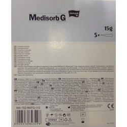 MEDISORB G - Tub Hidrogel, Steril, 15Grame, 5Bucăți, Matopat