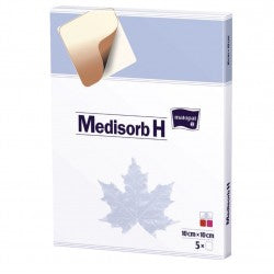 MEDISORB H - Pansament Steril Adeziv Hidrocoloid, Diferite Dimensiuni, 5Bucăți, Matopat