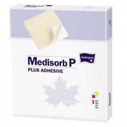 MEDISORB P Plus Adhesive - Pansament Adeziv Steril, din Poliuretan, Diferite Dimensiuni, 5Bucăți, Matopat