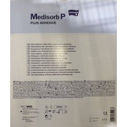 MEDISORB P Plus Adhesive - Pansament Adeziv Steril, din Poliuretan, Diferite Dimensiuni, 5Bucăți, Matopat